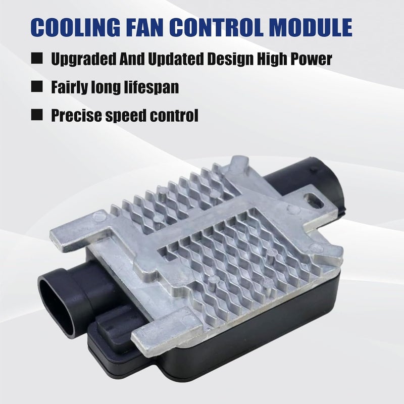 AIKEN Engine Cooling Fan Control Module Cooling Fan Motor Relay for Ford Edge & Lincoln MKX 2007-2015, Ford Crown Victoria Town Car Mercury Grand Marquis 2006-2011, 7T4Z8B658A 6W1Z8B658AC. - Image 2